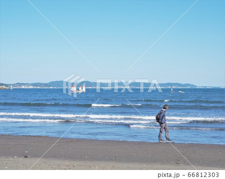 湘南 海 散歩 海 海岸 湘南 海 散歩 海 海岸 66812303