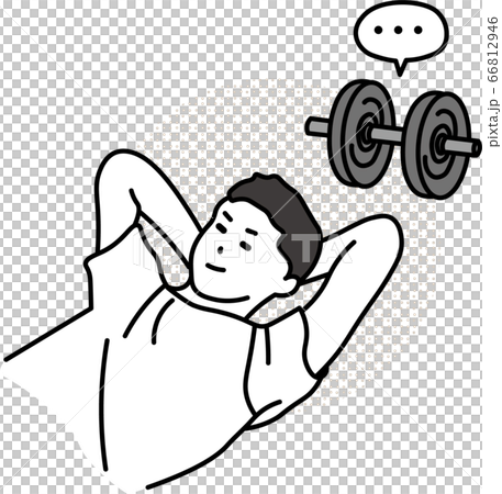 Men who skip muscle training 66812946