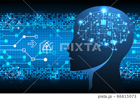 Artificial intelligence concept. Technology 66815073