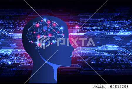 Artificial intelligence concept. Technology 66815293