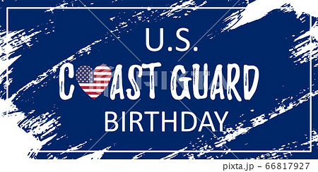 poster with US Coast Guard Birthday 66817927
