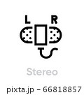 Stereo icon. Editable Vector Outline. 66818857