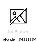 No Picture icon. Editable Line Vector. 66818866
