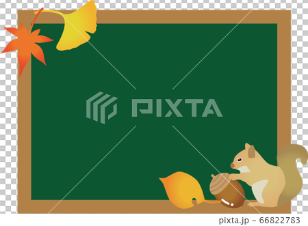 秋の掲示板のイラスト素材 66822783 Pixta