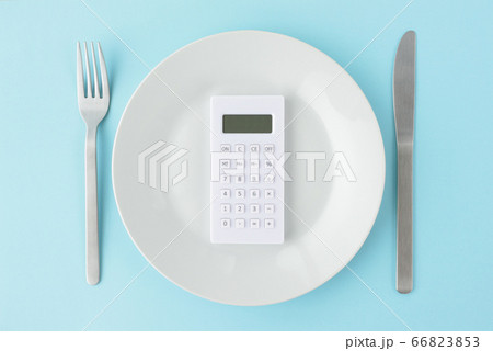 食事のカロリー・食費の計算イメージ 66823853