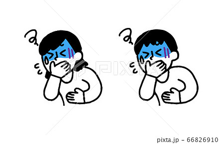 吐き気がある男性女性セット（シンプル） 66826910