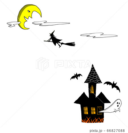 ハロウィン 夜空 ハロウィン 夜空 66827088