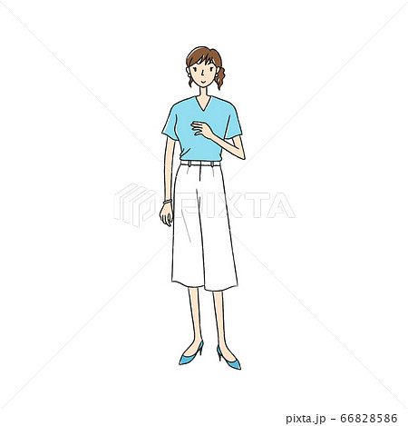 夏服のビジネスウーマン 夏服のビジネスウーマン 66828586