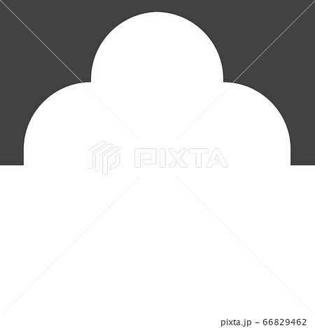 Mosque window vector icon 66829462