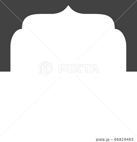 Mosque window vector icon 66829465