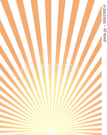 放射状の光線 夕日 閃光 光 朝日 ご来光 放射光 のイラスト素材