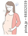 体調が悪い妊婦 66832039
