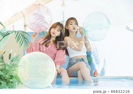 女性 女 女の子 66832216