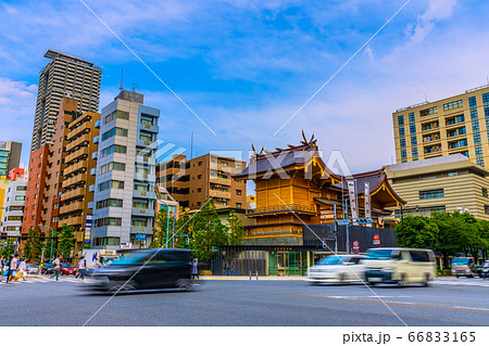 日本の東京都市景観 水天宮前などを望む 日本の東京都市景観 水天宮前などを望む 66833165