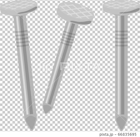 Simple round nails 66835695