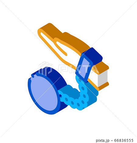 hand chained to load isometric icon vector illustration hand chained to load isometric icon vector illustration 66836555