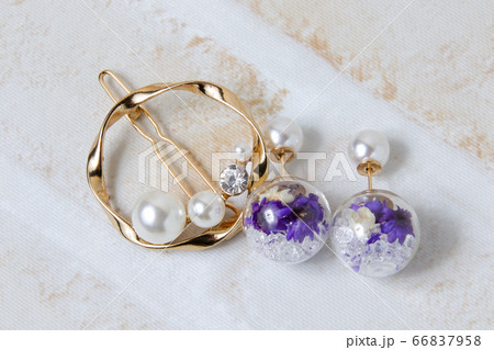 アクセサリー, お洒落, 装飾, 装飾品, ヘアピン, イヤリング, ファッション, 女性 アクセサリー, お洒落, 装飾, 装飾品, ヘアピン, イヤリング, ファッション, 女性 66837958