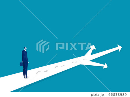 New way concept. Beginning journey adventures and opportunities. Businessman on road outdoor. New way concept. Beginning journey adventures and opportunities. Businessman on road outdoor. 66838989