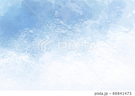 イラスト素材: 背景素材　空　テクスチャー 千切雲 水彩 66841473