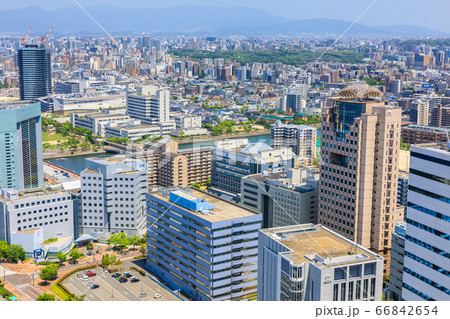 福岡タワー展望室からの眺め 【福岡市】 福岡タワー展望室からの眺め 【福岡市】 66842654