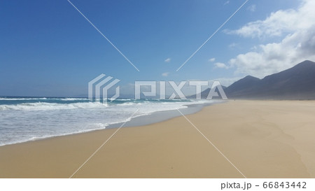 Cofete ocean shore Cofete ocean shore 66843442
