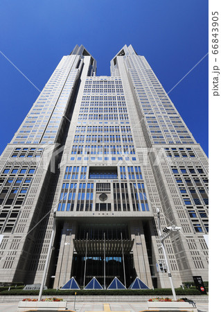 東京都庁第一本庁舎の外観 東京都庁第一本庁舎の外観 66843905