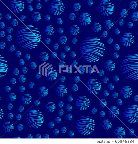 Gradient geometry in a modern style on a dark blue 66846334