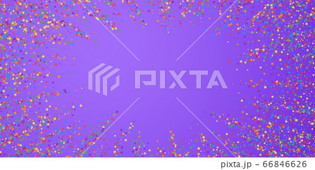 Festive confetti. Celebration stars. Joyous confet 66846626