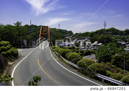 音戸の瀬戸公園　音戸大橋　広島県呉市 66847201