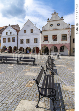 Olad town Slavonice in Czech Republic Olad town Slavonice in Czech Republic 66847708