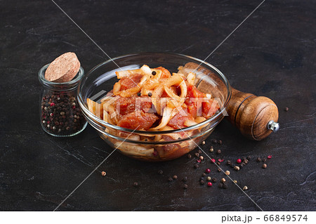 Meat marinated with onions and spices Meat marinated with onions and spices 66849574