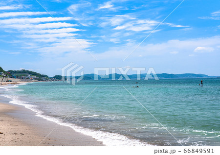 《神奈川県》湘南海岸・夏の海 66849591