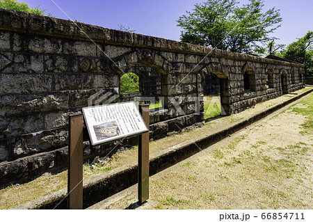 音戸の瀬戸公園　旧高烏砲台兵舎　広島県呉市 66854711