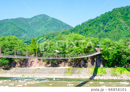 であい橋（白川郷） 66858101