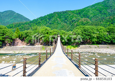 であい橋(白川郷) であい橋(白川郷) 66858103
