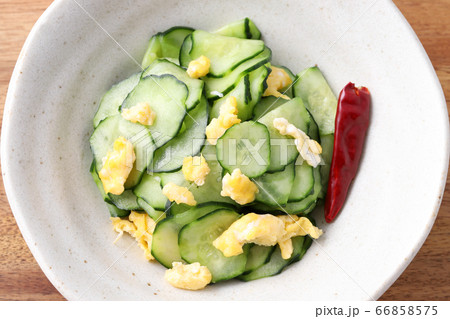きゅうりの酢の物 きゅうりの酢の物 66858575