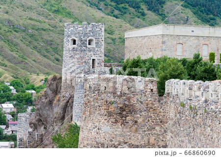 Rabati Castle ジョージア（グルジア）・サムツヘ＝ジャヴァヘティ州アハルツィヘの写真素材 [66860690] PIXTA