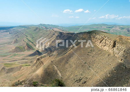 ダヴィド・ガレジ修道院からの風景 ジョージア(グルジア)カヘティ州 ダヴィド・ガレジ修道院からの風景 ジョージア(グルジア)カヘティ州 66861846