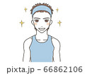 美容 肌が輝いている男性 美容 肌が輝いている男性 66862106