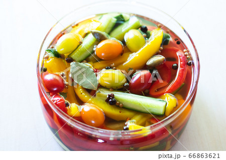 夏野菜のピクルス 夏野菜のピクルス 66863621
