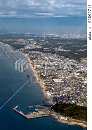 【空撮】愛知県 知多半島 冨具崎港 野間埼灯台 小野浦 内海新港 66866715