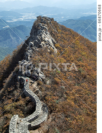 韓国 青松郡 峡谷 66870668