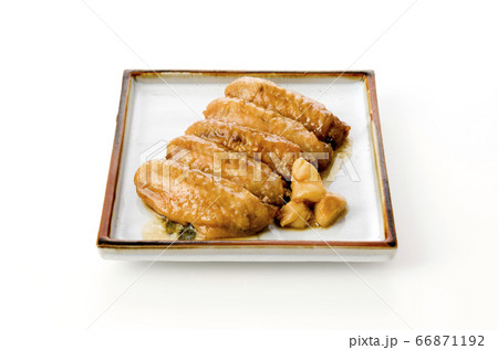 鶏手羽中の甘辛照り焼き 66871192