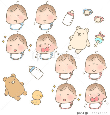 赤ちゃん_表情 66873282