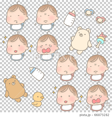 赤ちゃん_表情 66873282