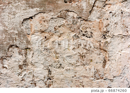 Texture of a concrete wall with cracks and Texture of a concrete wall with cracks and 66874260