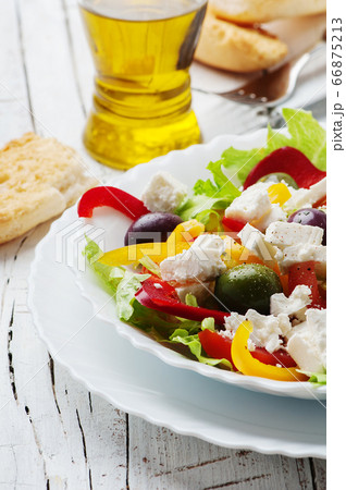 Greek salad Greek salad 66875213