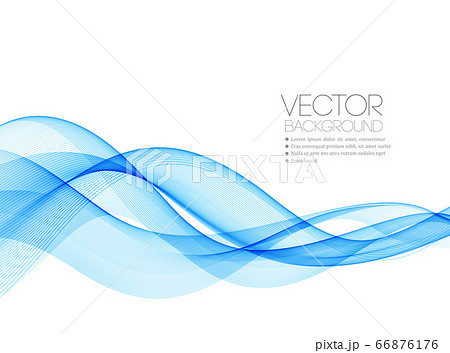 Abstract colorful vector background, color wave for design brochure, website, flyer. 66876176