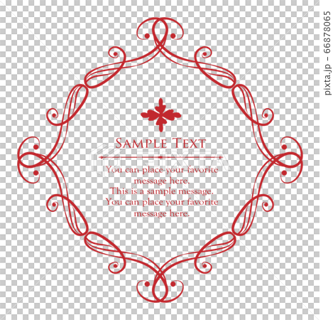 A decorative design set inspired by Christmas. Frame design with a snowflake motif A decorative design set inspired by Christmas. Frame design with a snowflake motif 66878065