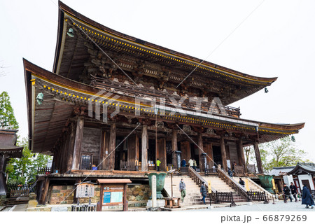 金峯山寺・本堂/蔵王堂(奈良県吉野郡吉野町吉野山)2020年4月 金峯山寺・本堂/蔵王堂(奈良県吉野郡吉野町吉野山)2020年4月 66879269